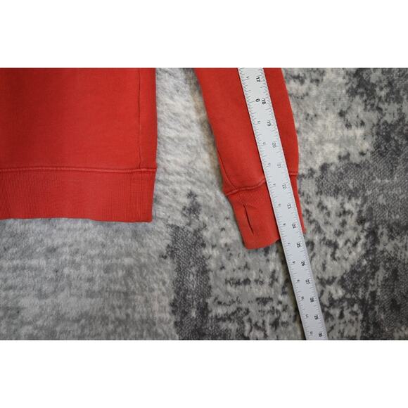 Pam & Gela Red Jeweled Crew Neck Long Sleeve Pullover Sweatshirt Size S Small - Picture 5 of 8